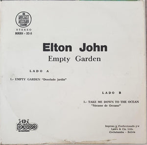 Elton John - Empty Garden