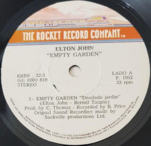 Load image into Gallery viewer, Elton John - Empty Garden