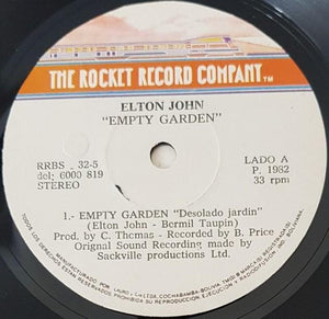 Elton John - Empty Garden
