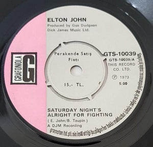 Elton John - Saturday Night's Alright For Fighting