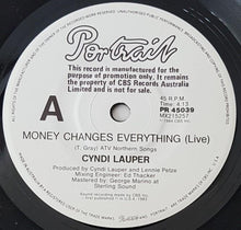 Load image into Gallery viewer, Cyndi Lauper - Money Changes Everything (Live)