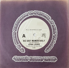 Load image into Gallery viewer, Jona Lewie - Big Shot - Momentarily