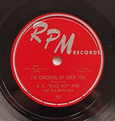 King, B.B. (B.B.'Blues Boy' King) - I'm Cracking Up Over You