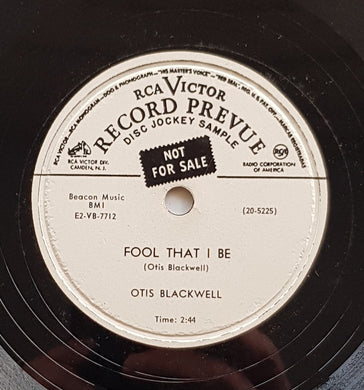 Blackwell, Otis - Fool That I Be