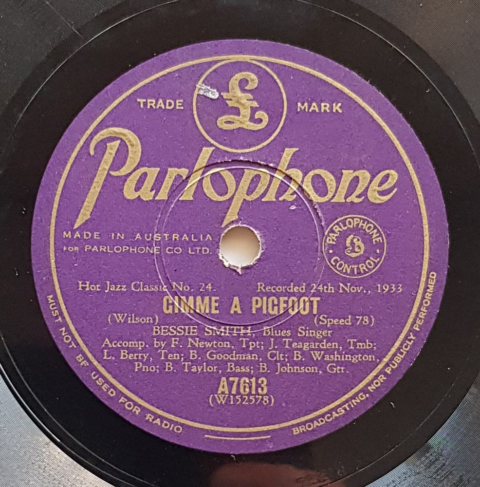 Smith, Bessie - Gimme A Pigfoot