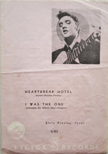 Load image into Gallery viewer, Elvis Presley - Heartbreak Hotel / I Was The One
