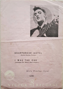 Elvis Presley - Heartbreak Hotel / I Was The One