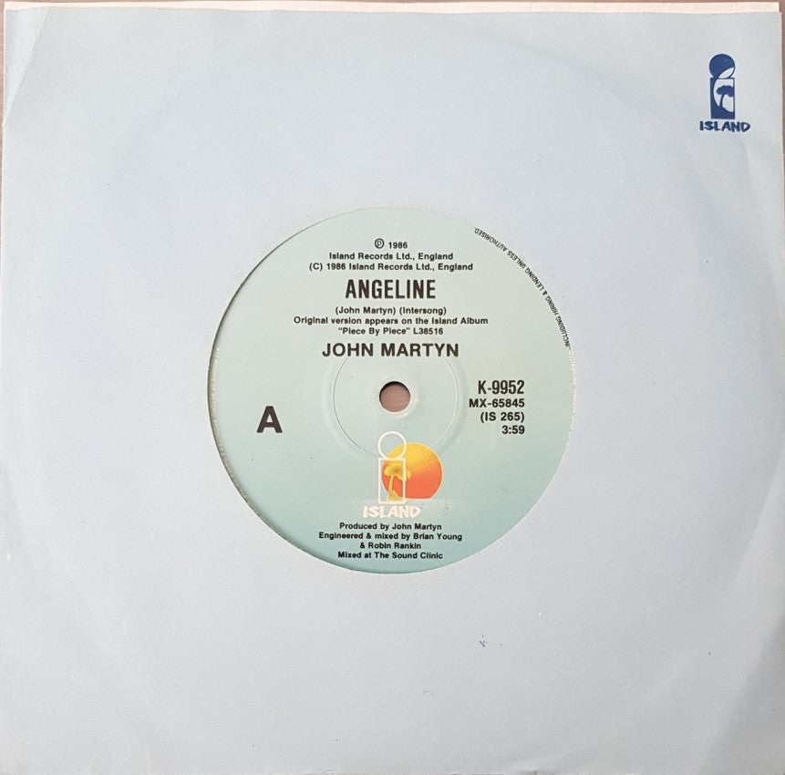 John Martyn - Angeline / Tight Connection To My Heart