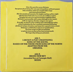 Melanie - A Gift From Honey October 1973