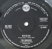 Load image into Gallery viewer, Monkees - Words