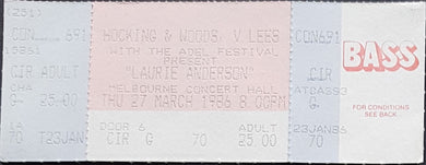 Anderson, Laurie - 1986