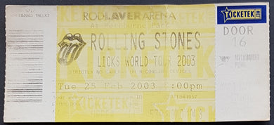 Rolling Stones - Licks World Tour 2003