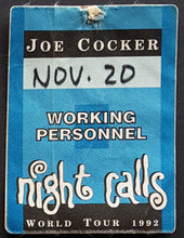 Load image into Gallery viewer, Joe Cocker - Night Calls World Tour 1992