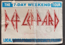 Load image into Gallery viewer, Def Leppard - The 7-Day Weekend Tour