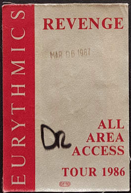 Eurythmics - Revenge World Tour 1986