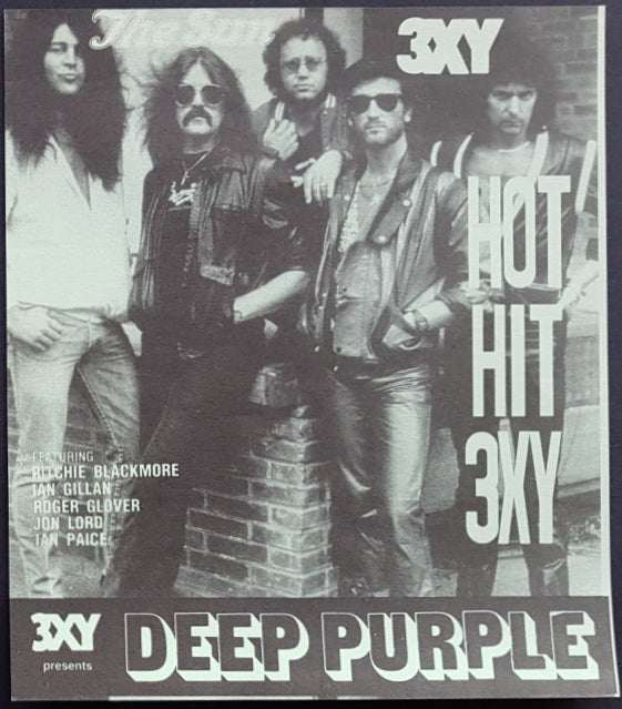 Deep Purple - 3XY Music Survey Chart