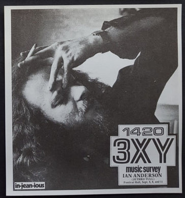 Jethro Tull - 3XY Music Survey Chart