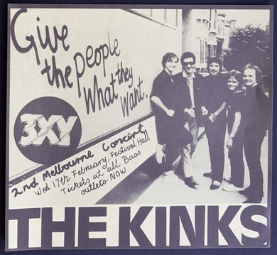 Kinks - 3XY Music Survey Chart