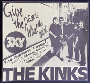 Kinks - 3XY Music Survey Chart