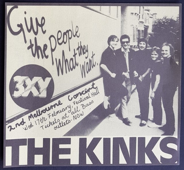 Kinks - 3XY Music Survey Chart