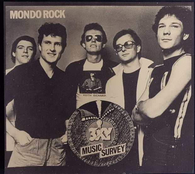 Mondo Rock - 3XY Music Survey Chart