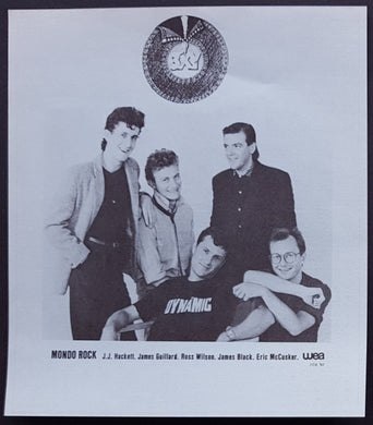 Mondo Rock - 3XY Music Survey Chart