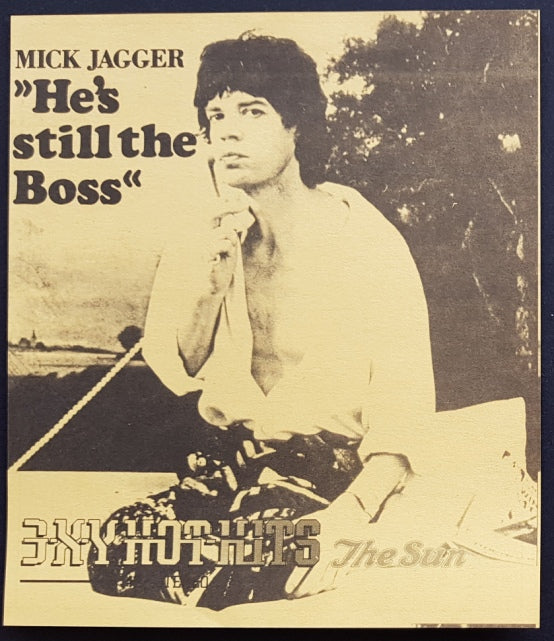 Rolling Stones (Mick Jagger) - 3XY Music Survey Chart