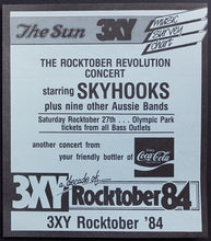 Load image into Gallery viewer, Skyhooks - 3XY Music Survey Chart