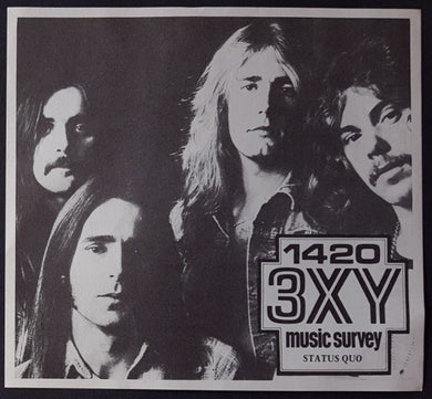 Status Quo - 3XY Music Survey Chart