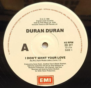 Duran Duran - I Don't Want Your Love