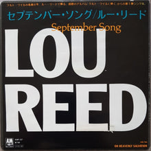 Load image into Gallery viewer, Reed, Lou - September Song