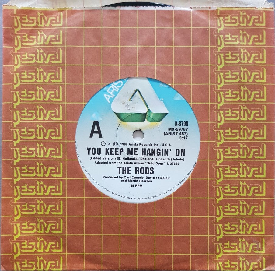 Rods - You Keep Me Hangin' On