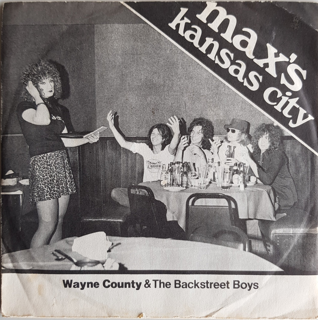 Wayne County & The Back Street Boys - Max's Kansas City '76