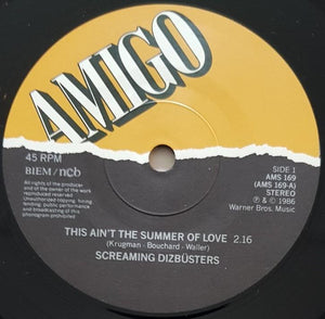 Screaming Dizbusters - This Ain't The Summer Of Love