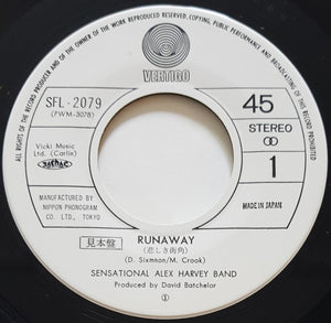 Sensational Alex Harvey Band - Runaway