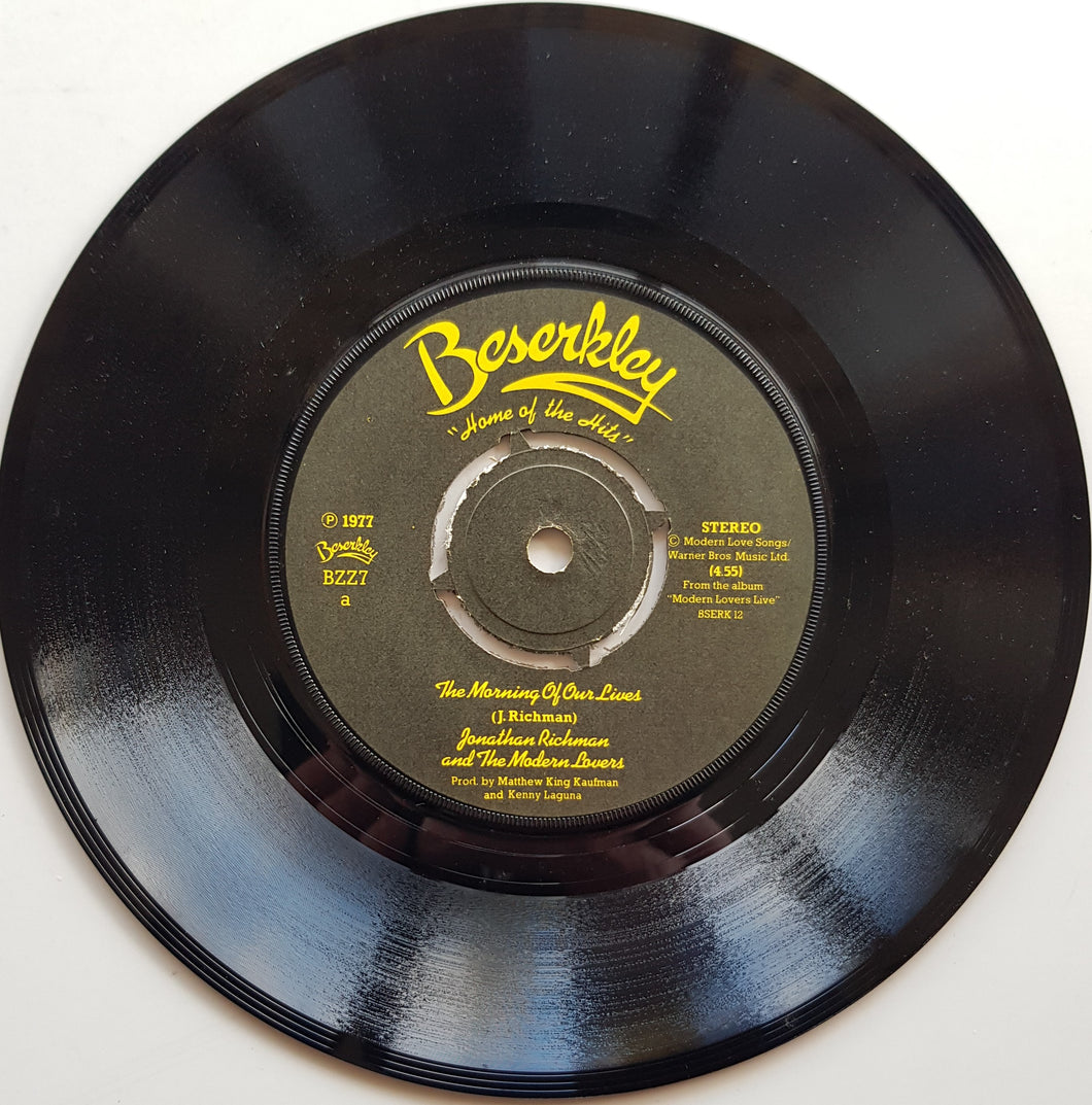 Jonathan Richman (Modern Lovers) - The Morning Of Our Lives