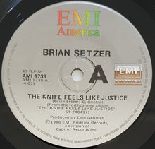 Load image into Gallery viewer, Stray Cats (Brian Setzer) - The Knife Feels Like Justice
