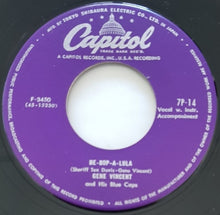 Load image into Gallery viewer, Gene Vincent - Be-Bop-A-Lula
