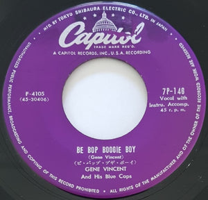 Gene Vincent - Say Mama / Be Bop Boogie Boy