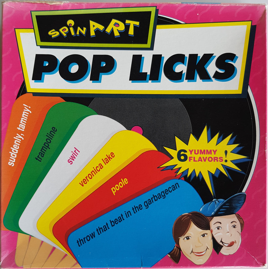 Trampoline - SpinArt Pop Licks