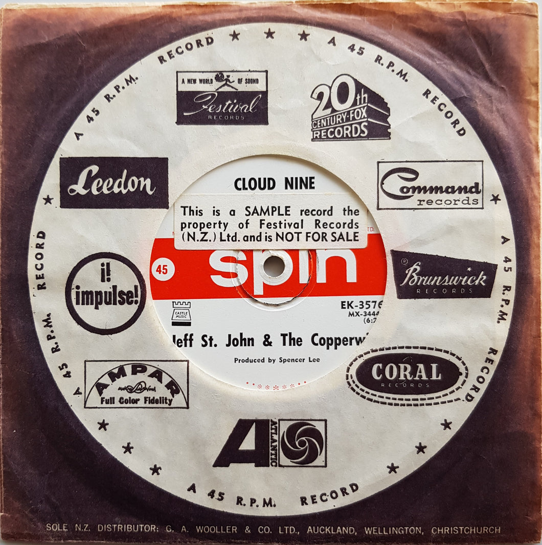 St.John, Jeff (Copperwine) - Days To Come / Cloud Nine