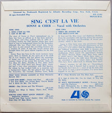 Load image into Gallery viewer, Cher (Sonny &amp; Cher) - Sing C&#39;est La Vie