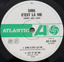 Load image into Gallery viewer, Cher (Sonny &amp; Cher) - Sing C&#39;est La Vie