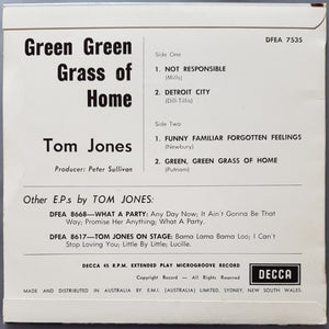 Jones, Tom - Green, Green, Grass Of Home