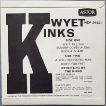 Load image into Gallery viewer, Kinks - Kwyet Kinks