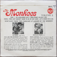 Load image into Gallery viewer, Monkees  - The Monkees - Volume 2