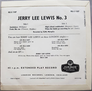 Lewis, Jerry Lee - Jerry Lee Lewis No.3
