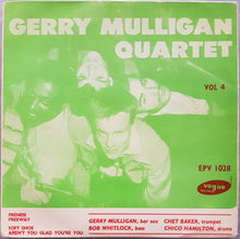 Load image into Gallery viewer, Mulligan, Gerry - Gerry Mulligan Quartet Vol.4