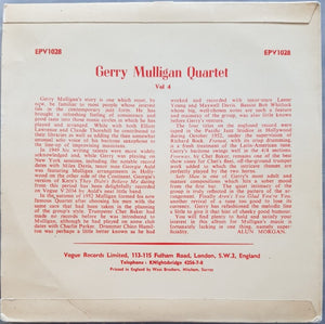 Mulligan, Gerry - Gerry Mulligan Quartet Vol.4