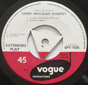 Mulligan, Gerry - Gerry Mulligan Quartet Vol.4